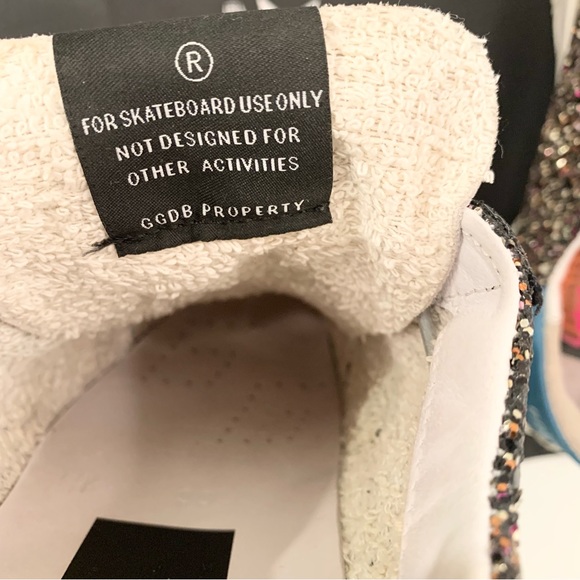 Golden Goose May Glitter Low-Top Sneakers - Picture 7 of 16